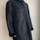 London Fog Vintage  Wool and Velvet Pea Coat Sz Extra Large PW9 Photo 2