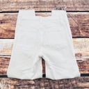 J.Crew  Jeans Women's Size 26 White Frayed Hem 10" High Rise Toothpick Skinny Photo 8