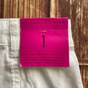 Celebrity Pink Women White A-Line Denim Skirt Buttons Front Size 1 Photo 4