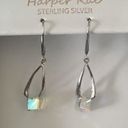 Harper NIB  Rae Sterling Swarovski Dangle Earrings Photo 2