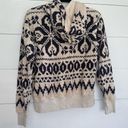 Polo  Ralph Lauren Fair Isle Hooded Sweater Lace Up Photo 7