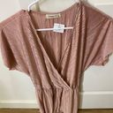 Apricot Lane Pink Shimmery Romper  Photo 1