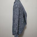 DKNY  Jeans Blue Marled Shawl Collar Cardigan Size Small Photo 1