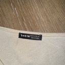 SheIn Cut Out One Shoulder Crop Top Photo 3