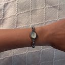 Vintage Pink Princess Studded Iridescent Timepiece Silver Photo 1