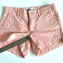 Old Navy  Pink Eyelit Mid Rise Shorts Sz 0 Photo 5