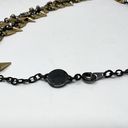 Marc Jacobs  Faux Gold Black Dainty Spike Long Chain Layering Necklace Photo 1