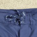 Lands'End  Womens Board Swim Shorts 20 Blue Drawstring Stretch Pool Beach Summer Photo 12