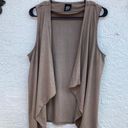 Bobeau size L brown suede Vest Photo 0