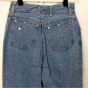 Vintage Blue Tamorah Marie 90's  Jewel Detail Jeans Rigid Denim Size 26 Photo 10