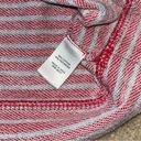 G.H. Bass Women’s Gray & Red Striped Sweatshirt Photo 2