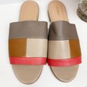 Kaanas  Sedef Color block Open Toe Flat Slide Sandal Shoe Size 36 Photo 6