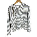 Marine layer  Playa Hoodie Stripe Sweater Top
Coastal Large Cotton Blend Photo 1