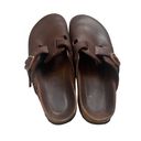 Birkenstock Boston Oiled Brown Leather Clogs 🔥 Photo 3