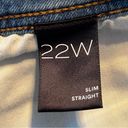 Pilcro by Anthropologie High Waist Cropped Jeans with Satin Cuffs Size 22W Photo 6