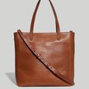 Madewell  leather Medium Transport Tote in color English saddle Photo 0