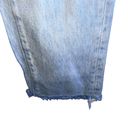 LOGG L.O.G.G. Women's Light Wash Mid Rise Heavily Distressed Jeans Button Fly Size 2 Photo 5