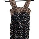 American Eagle  AE Floral Romper Size MEDIUM Black Ditsy Floral Photo 3