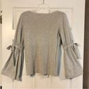 Banana Republic  Sweater Size Small Boho Bell Sleeve With Tie Photo 3