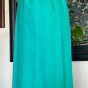 American Vintage VTG 60’s Turquoise High Waisted Pencil Skirt! Excellent Shape! Size (vintage) 6! Photo 5