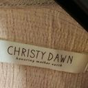 Christy Dawn  Jessa Dress in Oat Stripe women's size medium NEW NWT Photo 3