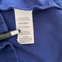 L.L.Bean  Three Quarter Sleeve Tee Shirt V Neck Cotton Blue Size Medium Petite Photo 5