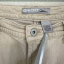 Chico's  Platinum Size 2 Regular Womens Jeans Khaki Tan Photo 7