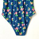 Modcloth NWOT  Brandy Underwire One-Piece Navy Strawberry Print Swimsuit Small Photo 4