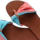 Havaianas  You St. Tropez Color Sandals
Color Rust (Pink/ Blue), Size 7/8W, NWT Photo 2