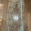 We Wore What NWT  XS Tiger Print High Rise Flare Pants Photo 9