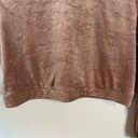 UGG  Beckner Cropped Sweatshirt Long Sleeve Cropped Crewneck Velvet Plush XL Photo 5