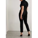 Good American  Fit for Success Jumpsuit in Wash Black099 Size Medium Photo 15