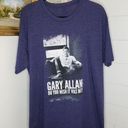 Wish Gary Allen Navy Blue Do You  It Was Me Tour Band Concert Tee XL Photo 0