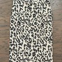 Iris Setlakwe Cheetah Midi Pencil Skirt Photo 0