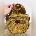 Krass&co Vintage G.H.Bass &  wicker/straw boho crossbody bag Photo 6