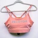 Peloton Cadent Strappy Sports Bra - NEW - Size Large - Peach Photo 2