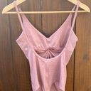 Lululemon Heathered Quicksand Pretty Pursuit Bodysuit Photo 3