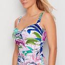 Gottex New.  floral tankini bra sized top. 36D. Photo 2