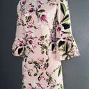 White House | Black Market New w/ $180 Tags WHBM  Floral Pink Dress Womens Small 4 Photo 2