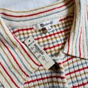 Madewell  Barbrook Button Front Sweater Polo Shirt Photo 4