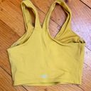 Alo Workout Top Yellow Size XS Photo 2