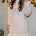 ASOS Mini White Sweater Dress Photo 0