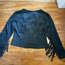 Hollister 2010s  Fringe Motorcycle Jacket Photo 6