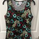 LuLaRoe NWOT  Size Large Floral Sleeveless Top Photo 0