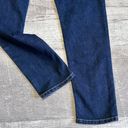 Cello Stone Wash Dark Blue Skinny Jean Womens 5 / 28 Low Rise Whiskering Photo 6