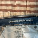 American Eagle Low Rise Baggy Flare Jeans Photo 4