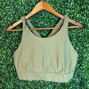 Fabletics Green  Sports Bra Size Large Photo 0