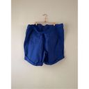 Lane Bryant  blue shorts with belt size 26 Photo 1