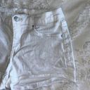 Jessica Simpson White Denim Shorts Photo 1