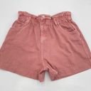 idem Ditto  Jean Shorts Paper Bag Cotton Women Size Large Brownish Pink Denim Photo 0